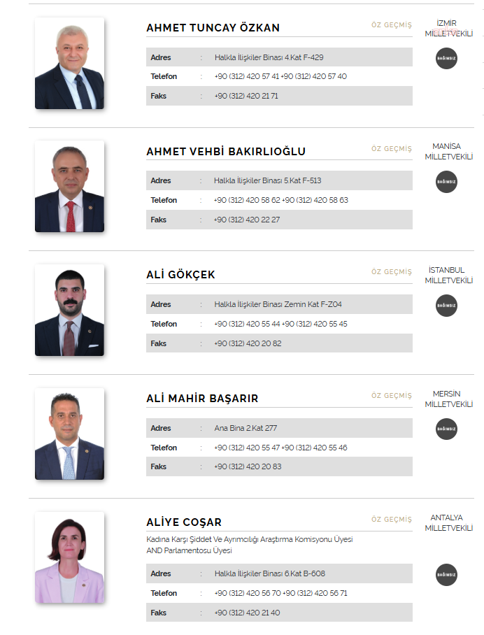 CHP'den ayrılan vekiller Meclis kayıtlarında 'bağımsız' g&ouml;r&uuml;nd&uuml; - Resim : 1