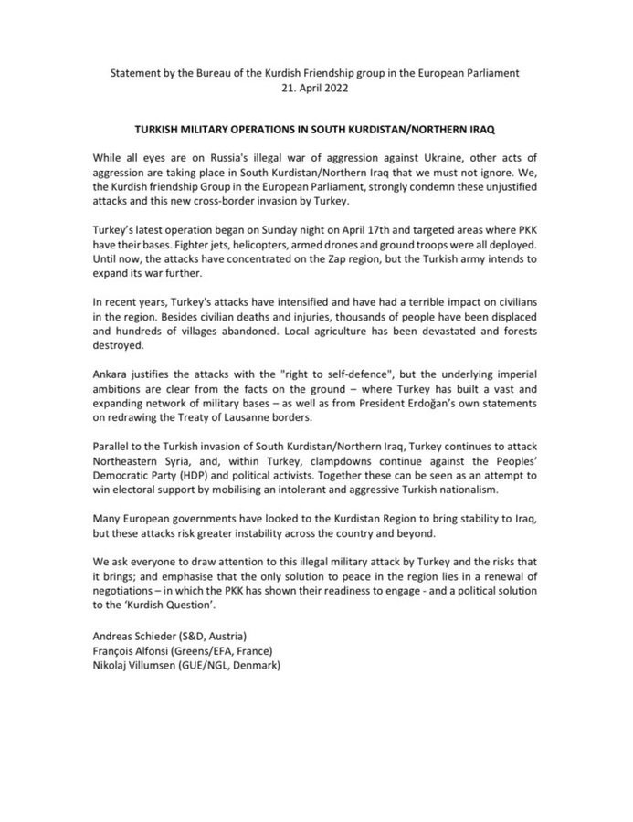 AP Kürt Dostluk Grubu: Kürt sorununa siyasi bir çözüm bulunsun - Resim : 1