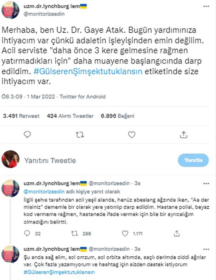 Muayene edilirken doktoru darbeden kadın gözaltına alındı - Resim : 1