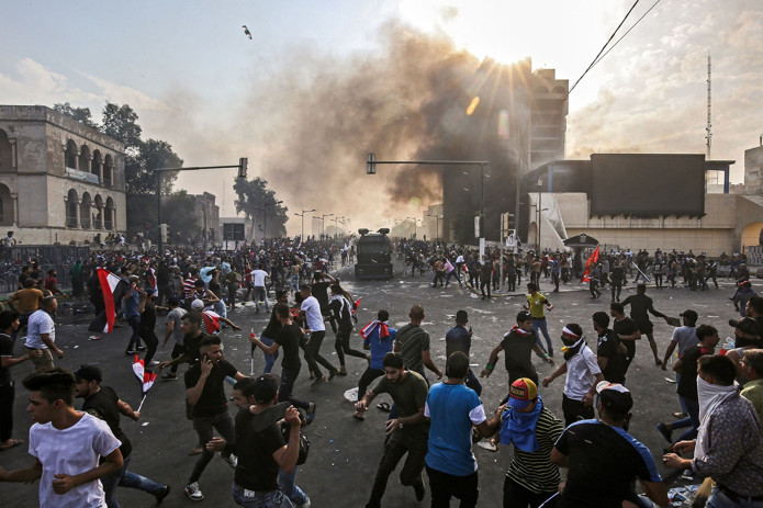 Irak'ta protestolar ülke geneline yayıldı - Resim : 1