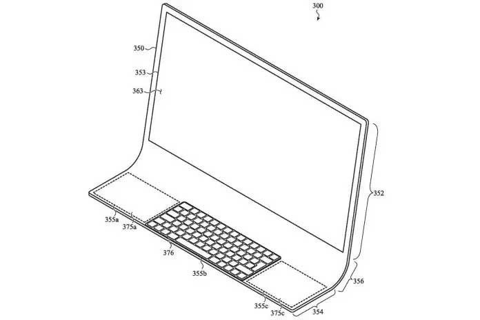 Apple, camdan bilgisayarının patentini aldı - Resim : 1