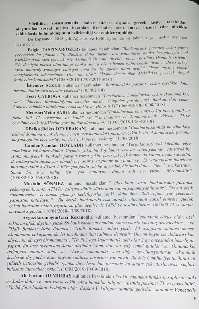 'Kriz ve döviz' haberini paylaşıp yorumlayan 50 kişinin cezalandırılması istendi - Resim : 2