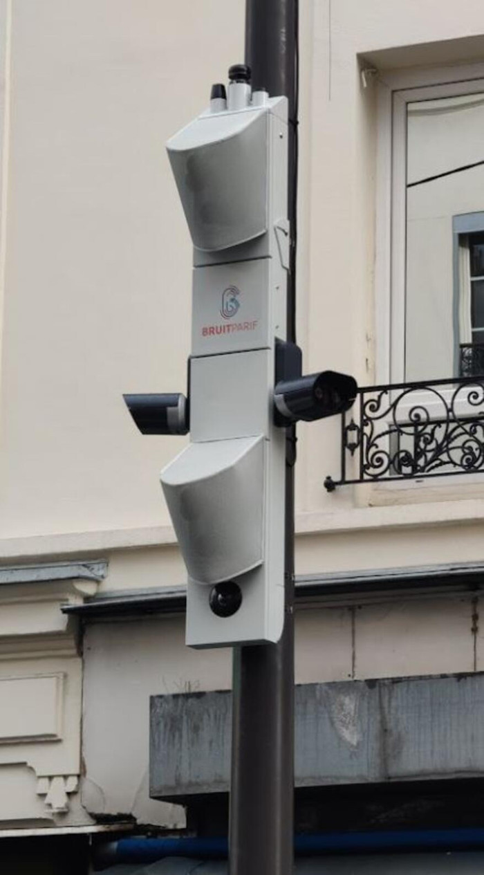 Paris’te ilk gürültü radarı kuruldu, araçların gürültü emisyonlarını ölçecek - Resim : 1