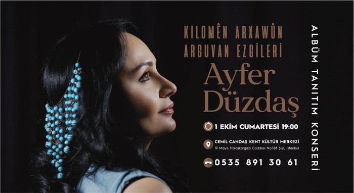 Ayfer Düzdaş'ın 'Arguvan Klamları' İstanbul'da yükselecek - Resim : 1