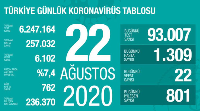Türkiye'nin Coronavirus tablosu: Tanı konan hasta sayısı, uzun süredir, iyileşenlerden fazla - Resim : 1