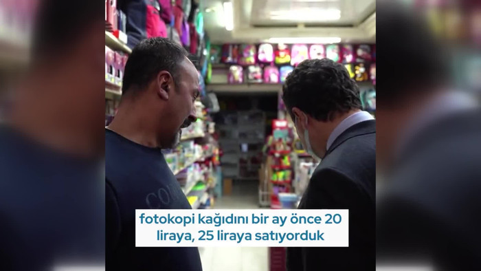 Ali Babacan'la konuşan esnaf: Etiket değiştirmekten makineleri bozduk - Resim : 1