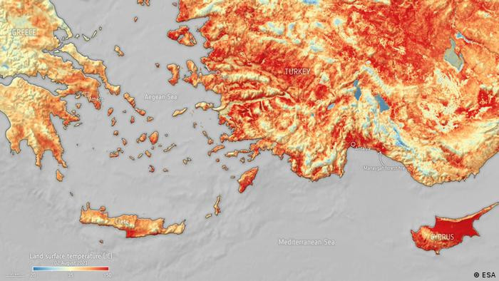 Avrupa'nın güneyi neden yanıyor? - Resim : 1