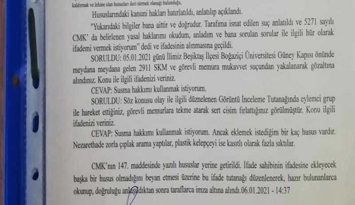 Gözaltındaki öğrenciler: Çıplak arama yapıldı - Resim : 1
