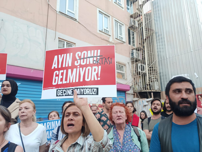 Ev kiralarındaki fahiş artış protesto edildi: İktidar ülkenin kanını emiyor - Resim : 3