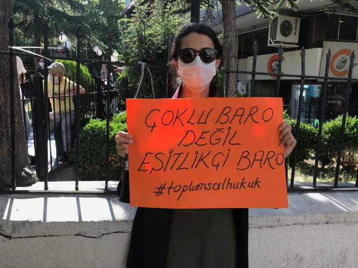 Ankara'da baro başkanlarına polis ablukası - Resim : 2