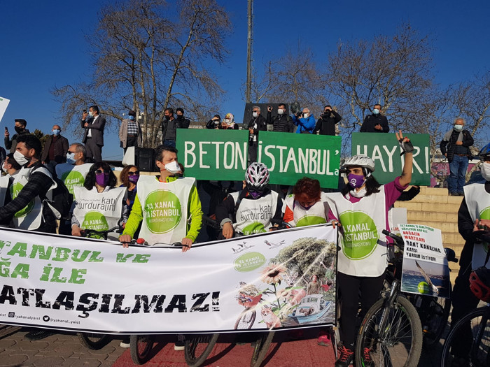 Ya Kanal Ya İstanbul Koordinasyonu iktidara seslendi: Bin bir umutla yaşadığımız şehre, İstanbul'a dokunma - Resim : 1