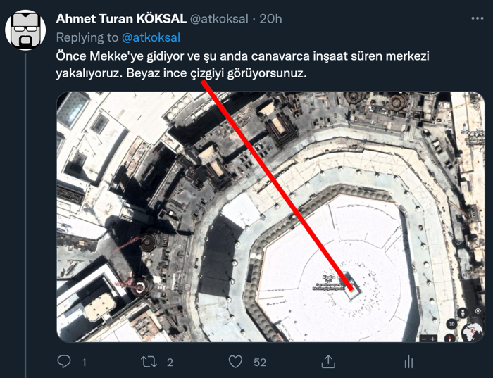Ahmet Turan Köksal: Osmanlı camilerinde kıble yanlış mı? - Resim : 1