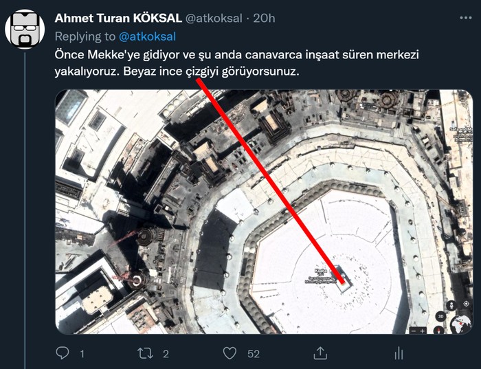 Ahmet Turan Köksal: Osmanlı camilerinde kıble yanlış mı? - Resim : 1