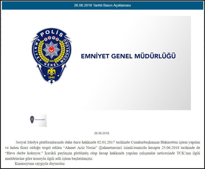 Ahmet Nesin firarda demiş Emniyet Genel Müdürü, vayy beee!.. - Resim : 1