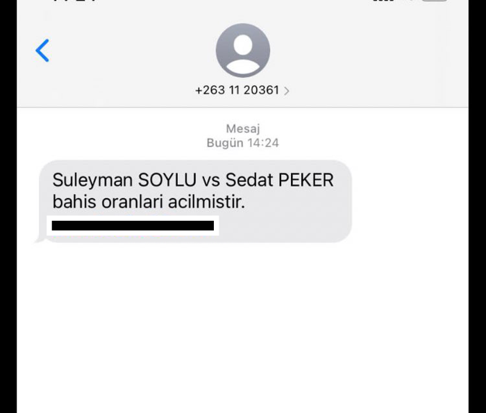Yasa dışı bahis sitesinden Sedat Peker ve Süleyman Soylu bahsi - Resim : 2