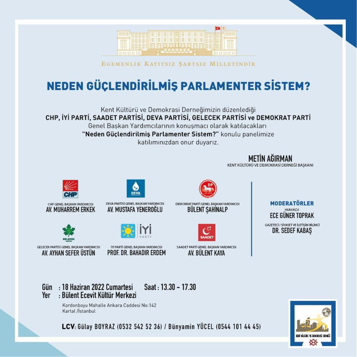 Altılı Masa’nın önerdiği yeni sistem STK temsilcilerine anlatılacak - Resim : 1