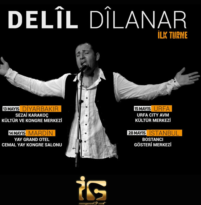Delîl Dîlanar 27 yıl sonra doğduğu topraklarda sahne alacak - Resim : 1