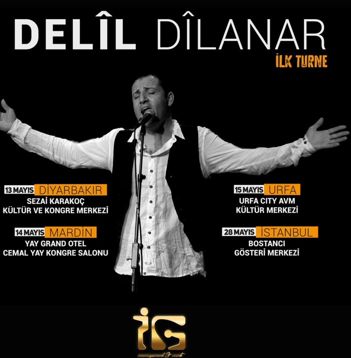 Delîl Dîlanar 27 yıl sonra doğduğu topraklarda sahne alacak - Resim : 1