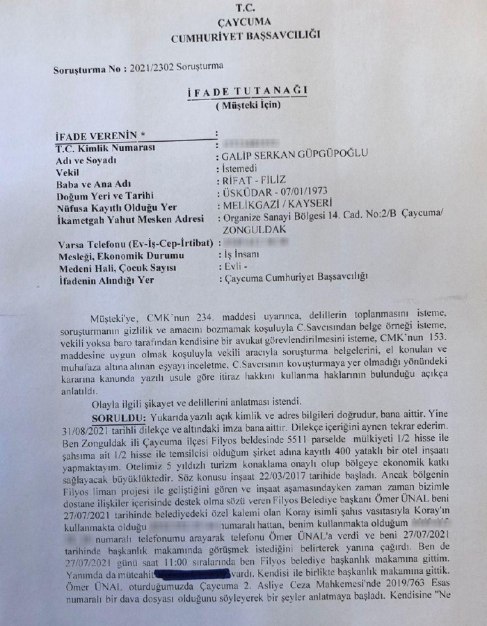 Rüşvet iddiası: AKP'li başkan bilirkişiye 100 bin lira verdi - Resim : 1