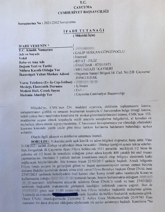 Rüşvet iddiası: AKP'li başkan bilirkişiye 100 bin lira verdi - Resim : 1