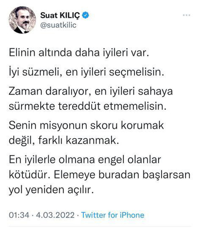 Erdoğan tarafından dövüldüğü ileri sürülen eski Bakan Kılıç, Külliye'yi eleştirdi - Resim : 1