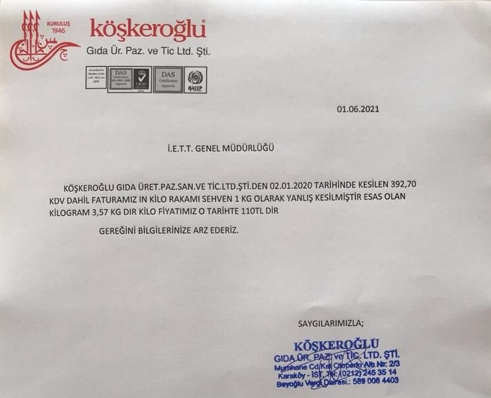 İBB'nin dağıttığı 392 TL'lik baklavayı protesto eden AK Gençler'e tatlıcıdan cevap - Resim : 2