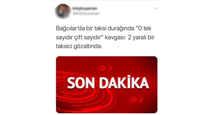 Twitter'da espri yapanı gözaltına aldılar - Resim : 1