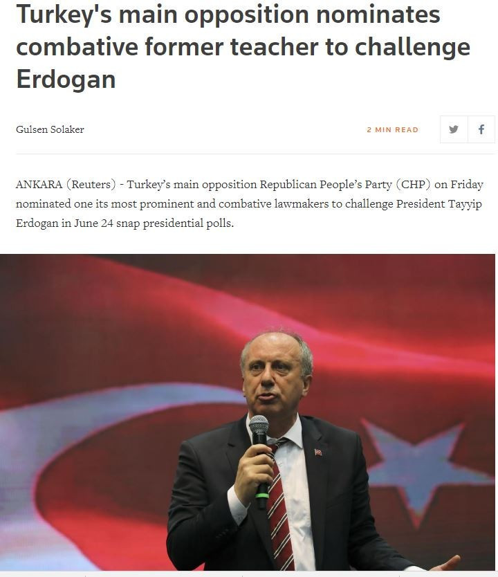 Reuters'dan İnce yorumu: En dişli aday - Resim : 1