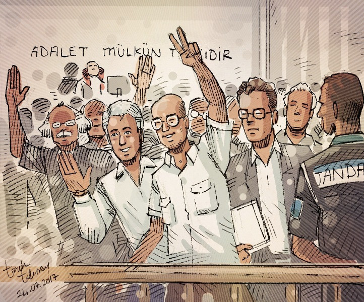 Çizgilerle Cumhuriyet davası - Resim: 6