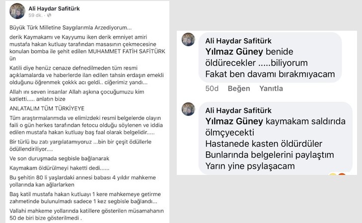 Öldürülen Derik Kaymakamı'nın ağabeyi: Kardeşim hastanede kasten öldürüldü - Resim : 1