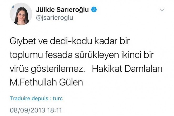 Yeni bakan Gülen hayranı çıktı - Resim : 1