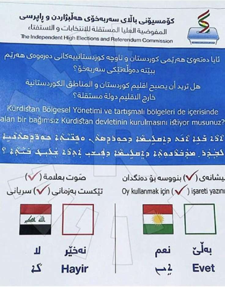 Bağımsız Kürdistan 4 dilde sorulacak - Resim : 1
