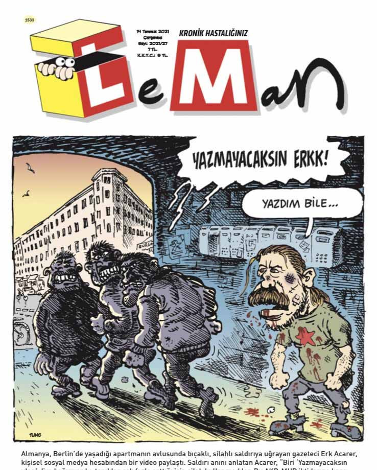 Leman’dan Erk Acarer kapağı - Resim : 1