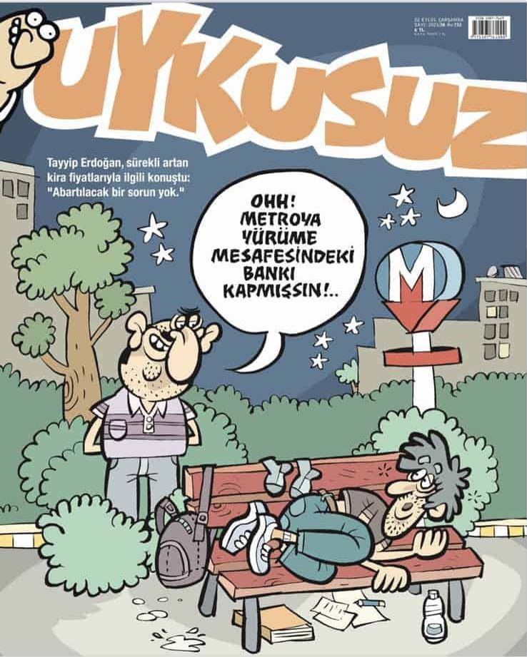 Uykusuz barınma sorununu kapağa taşıdı - Resim : 1