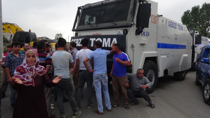 Selalı direnişe TOMA'lı müdahale - Resim : 3