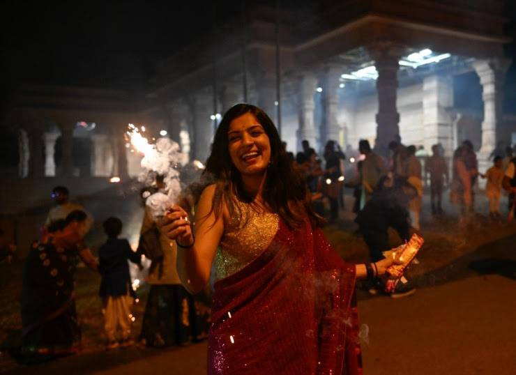 Işık festivali 'Diwali’ tüm dünyada kutlandı - Resim: 6