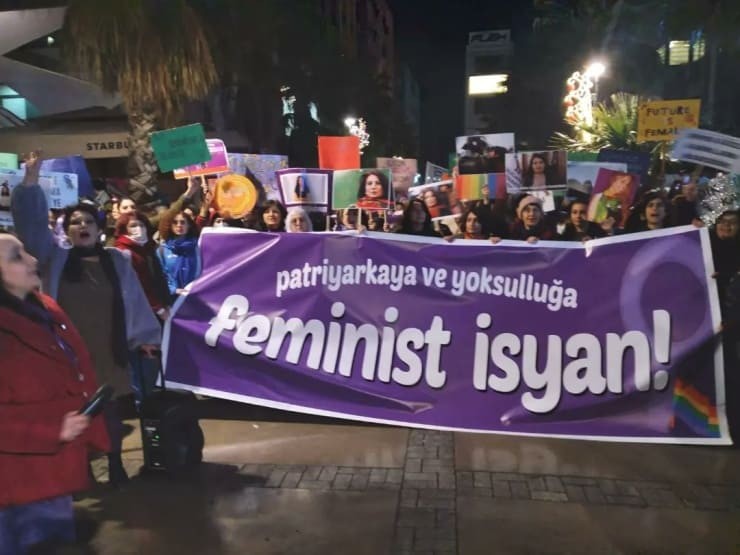 Fotoğraflarla 20’nci Feminist Gece Yürüyüşü - Resim : 5