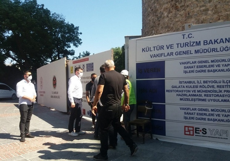 Kaftancıoğlu'ndan Galata çıkışı: IŞİD’in tarihi eserlere yaptığından farklı bir şeyin yapılmadığını gördüm - Resim : 1