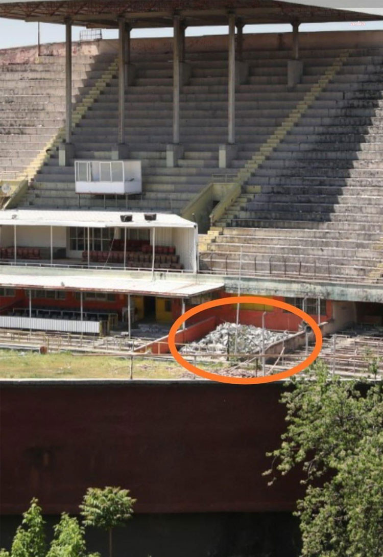 'Yargı süreci devam ederken Cebeci Stadyumu’nun koltukları söküldü' - Resim : 2