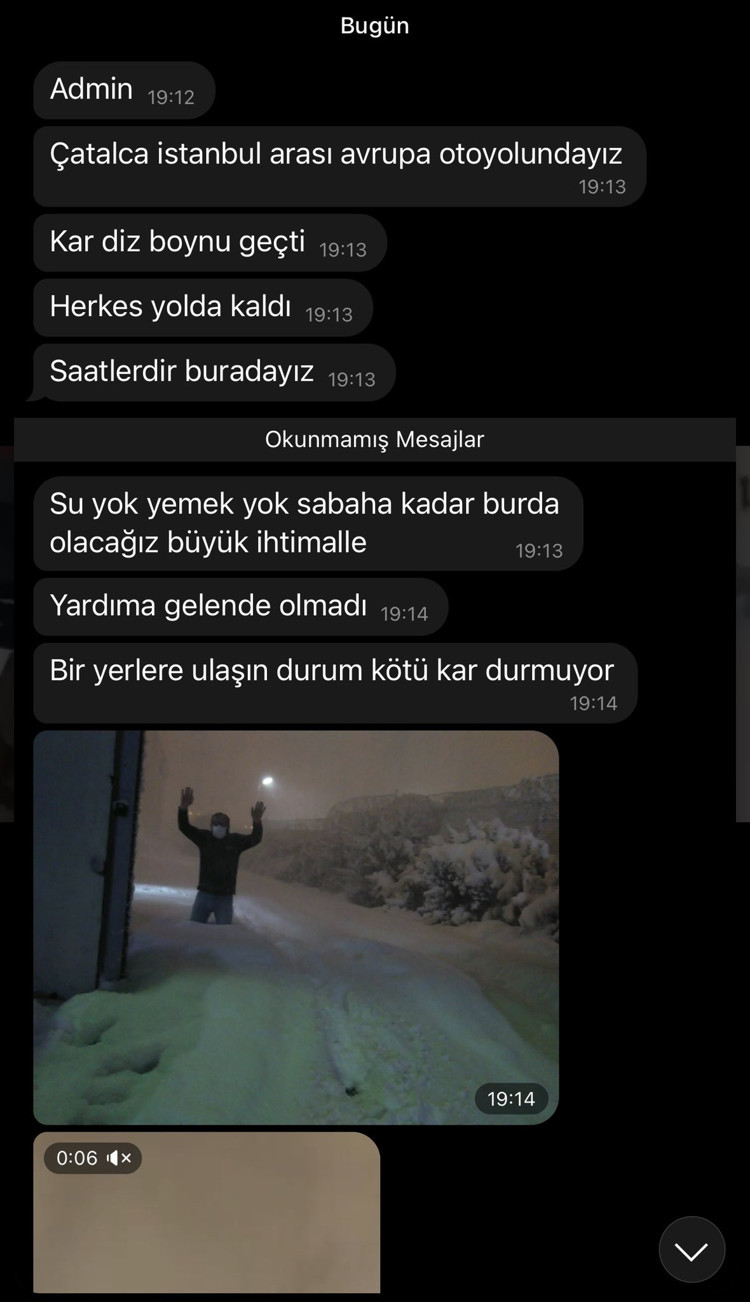 Kar İstanbul'u teslim aldı - Resim : 1