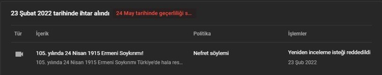 Artı TV'nin ‘Ermeni soykırımı’ videosuna YouTube sansür uyguladı - Resim : 2