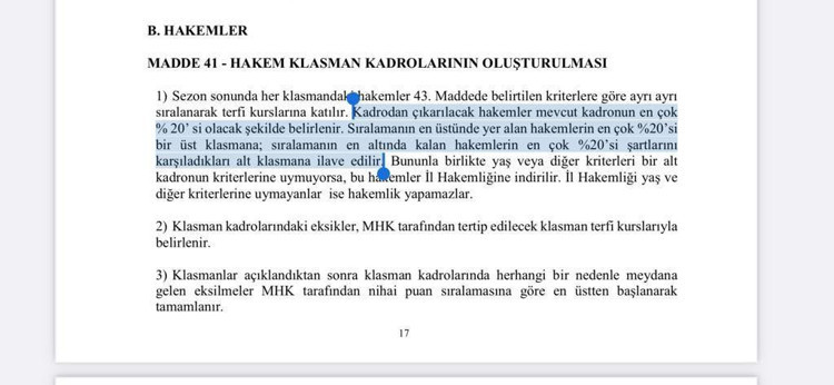 Dilmen sert çıktı: MHK'nın 'hakem' kararı TFF tüzüğüne aykırı - Resim : 1