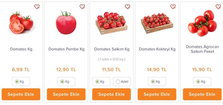 Migros'ta domatesler taneyle satılıyor: Ne zamandan beri bir domates 2, 3 TL - Resim : 1