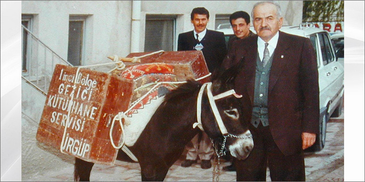 Ürgüplü eşekli kütüphaneci Mustafa Güzelgöz - Resim : 6