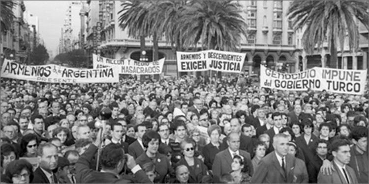 r/armenia - Armenian Genocide commemoration in Montevideo, Uruguay, 1965