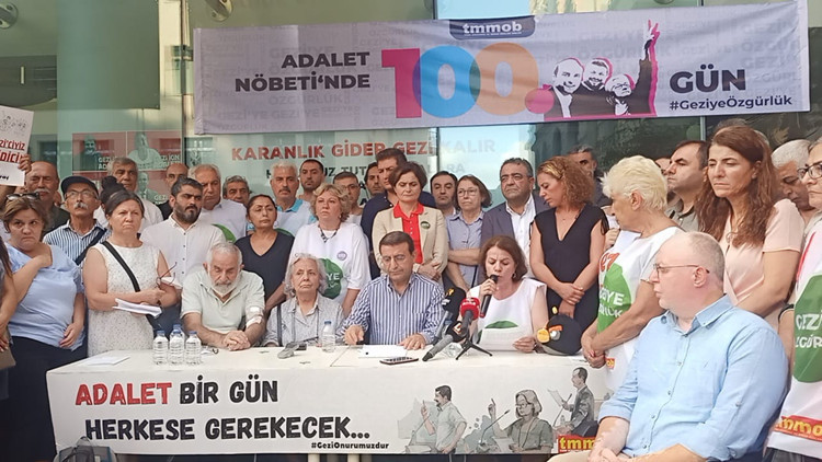 Gezi için Adalet Nöbeti'nin 100'üncü günü: Çöküşten çıkışın yolu direnişten geçiyor - Resim : 1