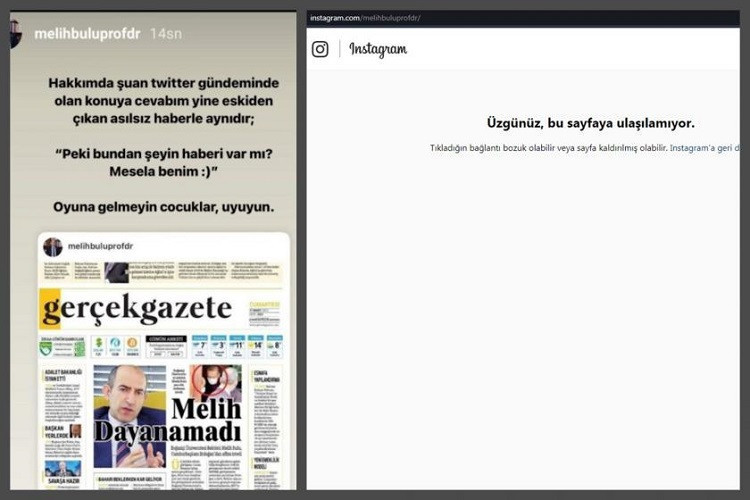 Görevden alındığına inanmayan Melih Bulu önce dalga geçti, sonra paylaşımını sildi - Resim : 1