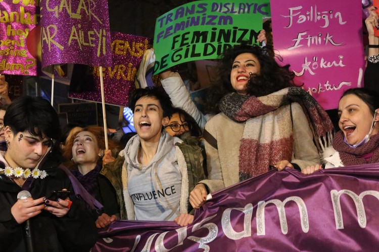 Fotoğraflarla 20’nci Feminist Gece Yürüyüşü - Resim : 10