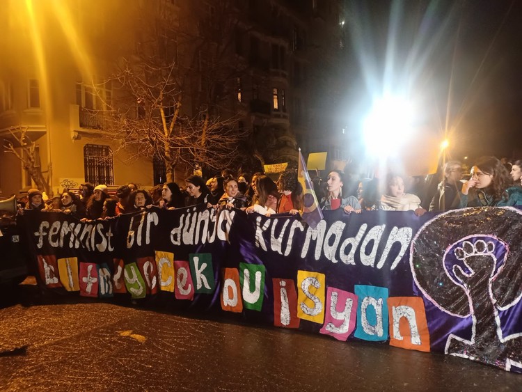 Fotoğraflarla 20’nci Feminist Gece Yürüyüşü - Resim : 9