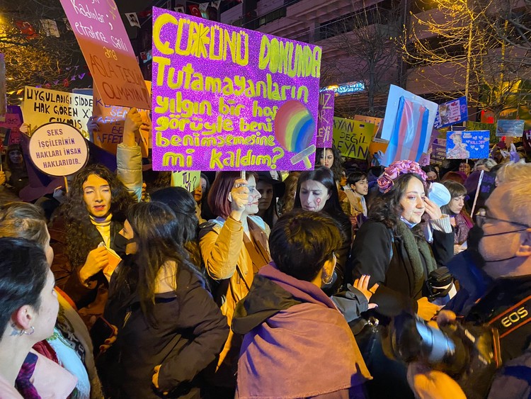 Fotoğraflarla 20’nci Feminist Gece Yürüyüşü - Resim : 8